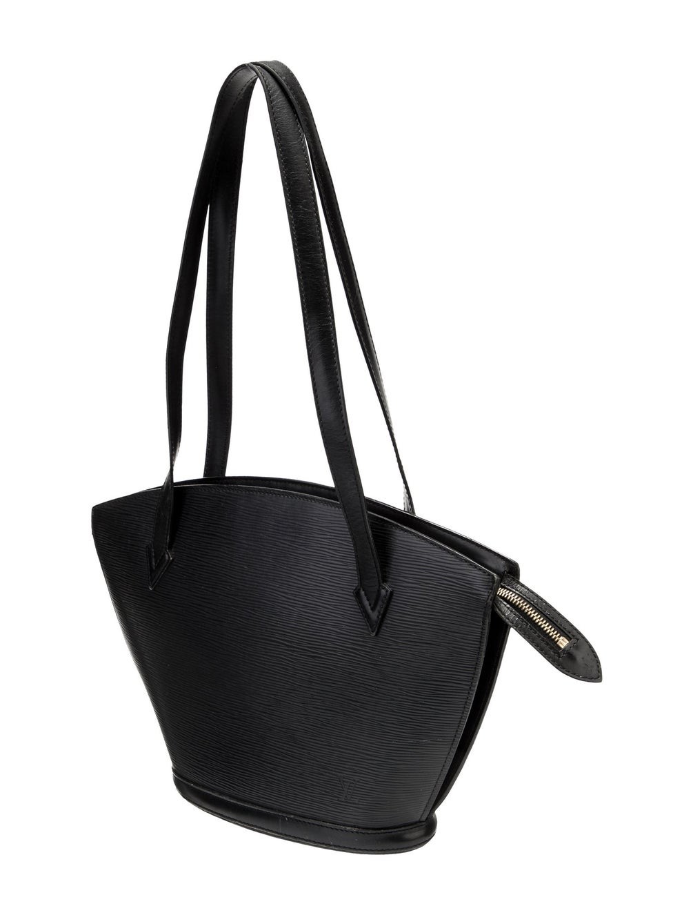 Louis Vuitton Black Epi Leather Saint Jacques PM Tote Bag #1074