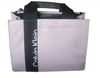 Calvin Klein Lavender Tote Bag