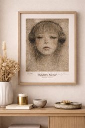 'Weighted Silence' Limited Edition Art Print Signed & Numbered 12/100  Gamalle J. Paraison  1620Canvas