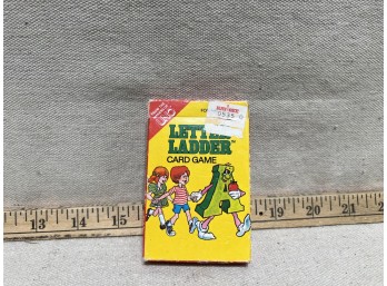 Vintage Letter Ladder Card Game