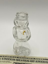 Antique Glass Sailor Boy Holland Perfume Bottle No Cap - Cute!