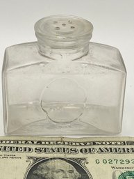 Amazing Vintage Glass - Palmer New York Sachet Bottle With Glass Top