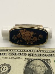 Vintage Lipstick Compact - Attaches To Lipstick Tube With Flip Up Mirror  - Awesome.