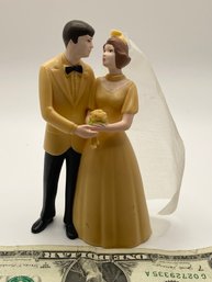 Vintage Wedding Cake Topper - Wilton Plastic