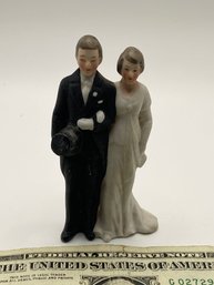 Vintage Wedding Cake Topper - Porcelain. Very Pretty Great Shape