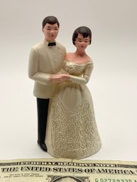 Vintage Wedding Cake Topper - Plastic