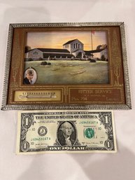 Vintage Ritter Service Advertising Thermometer  - Lawton, OK