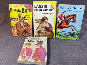 4 Classic Paperbacks - All From 50s Except Oliver Twist