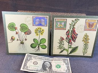 2 Beautiful Framable 6'x6' Postcards.