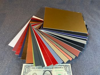 30 5'x7' Matte Boards In Various Colors