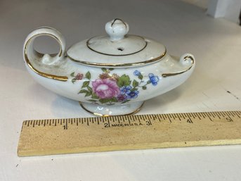 Alanddin Genie Lantern Incense Burner Ceramic Made In Japan