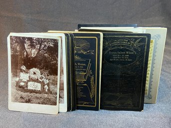 Lot Of Vintage  Funeral 'in Memory' Cards