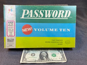 Vintage Milton Bradley Password Game
