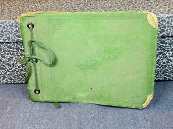 1930s Autograph Book With Lots Of Sweet Notes.