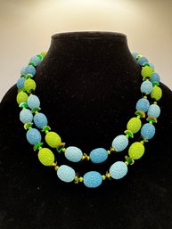 Blue And Green Necklace