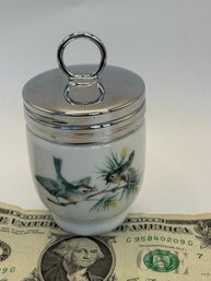 Royal Worcester Standard Egg Coddler - Song Birds