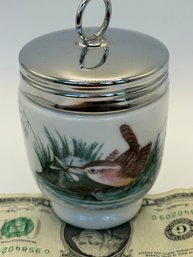 Royal Worcester King Egg Coddler - Song Birds