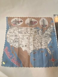 13' X 13' Cotton United States Handkercheif