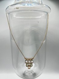 18in Golden Chain Jewel Necklace
