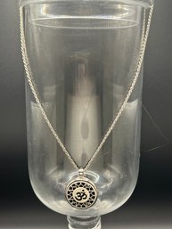 22in Om Locket With Magnetic Closure