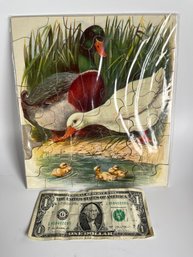 Cute Vintage Duck Puzzle