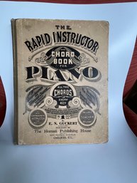 Antique Sears And Roebuck The Rapid Instructor And Chord Book For Piano