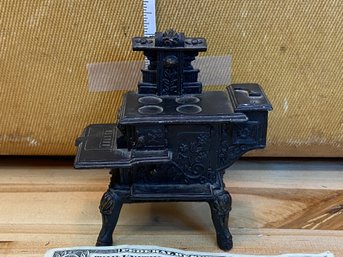 Antique Stove For Dollhouse/display. Heavy, Not Metal But Heavy