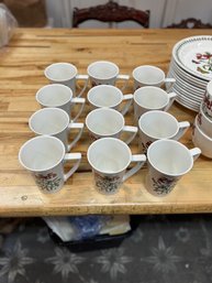 HUGE Set Of Portmeirion Dishes - SEE DETAILS