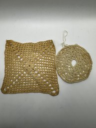 Antique Hand Crocheted Doilies