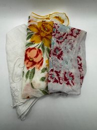 Set Of 3 Antique Hankies #2
