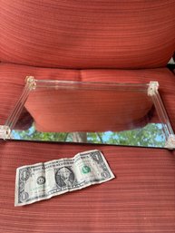 Vintage Mirrored Vanity Tray 14'x 8'