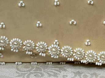 Dorette Vintage Clutch Satin Beaded