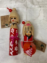 Japanese Wooden Dolls