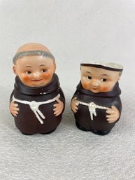 Vintage Goebel Friar Tuck Monk Figurine Sugar And Creamer #2