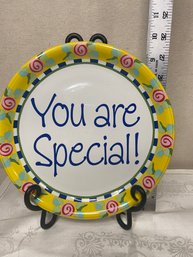 'you Are Special' Plate