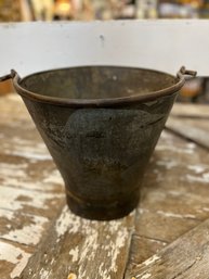 Old Cool Metal Bucket