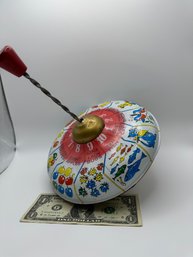 Antique Spinning Top Counting 1-10