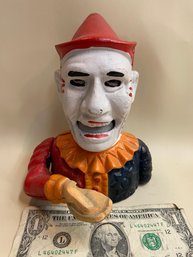 'vintage Style' Clown Bank (this Dude Is Scary)