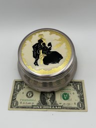 Vintage D.I. Alpen Music Box Silhouette