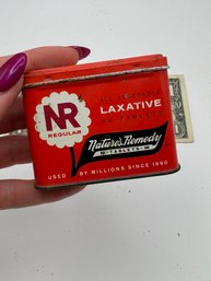 Vintage Nature's Remedy Laxative Tin