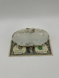 Antique Milk Glass Vanity Tray