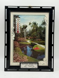 Vintage Advertising Thermometer - Sutton Grain Co.