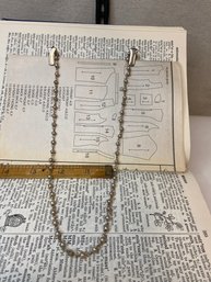 18' Pearl 'necklace To Hang Readers (or ID Or Whatever)