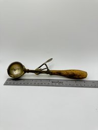 Works Perfectly - Antique Gilchrist 31 Ice Cream Scoop - Approx. 9.5 Inches