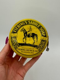 Vintage Fiebing's Saddle Soap Tin