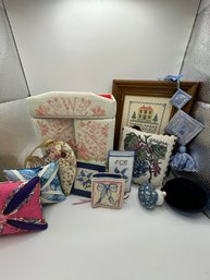 Lot 1 - Assorted Sewing And Embroidery Items