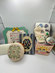 Lot 2 - Assorted Embroidery Items