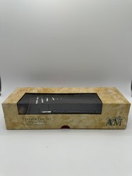 Boxed Feather Pen Set