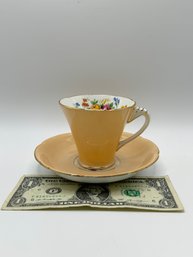 Vintage ABJ Grafton China Teacup And Saucer Set - Made In England