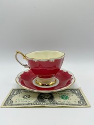 1969 Royal Albert Bone China Teacup And Saucer Set - Made In England